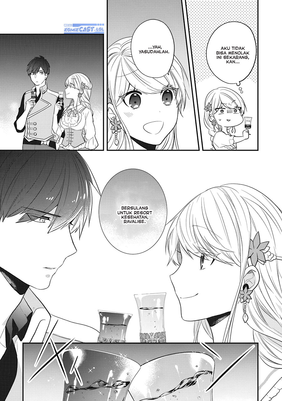 Halaman 14 dari Akuyaku Reijou no Tsuihougo! Kyoukai Kaikaku Gohan de Yuuyuu Sister Kurashi Chapter 24