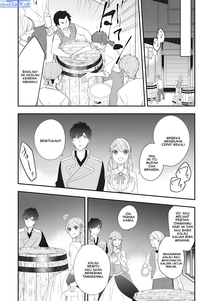 Halaman 15 dari Akuyaku Reijou no Tsuihougo! Kyoukai Kaikaku Gohan de Yuuyuu Sister Kurashi Chapter 24