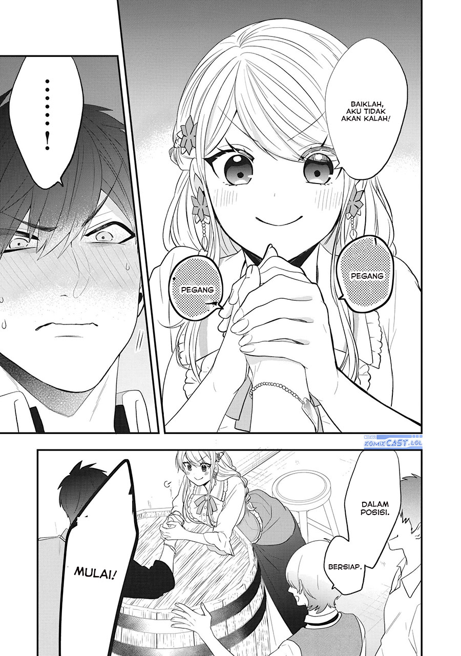 Halaman 18 dari Akuyaku Reijou no Tsuihougo! Kyoukai Kaikaku Gohan de Yuuyuu Sister Kurashi Chapter 24