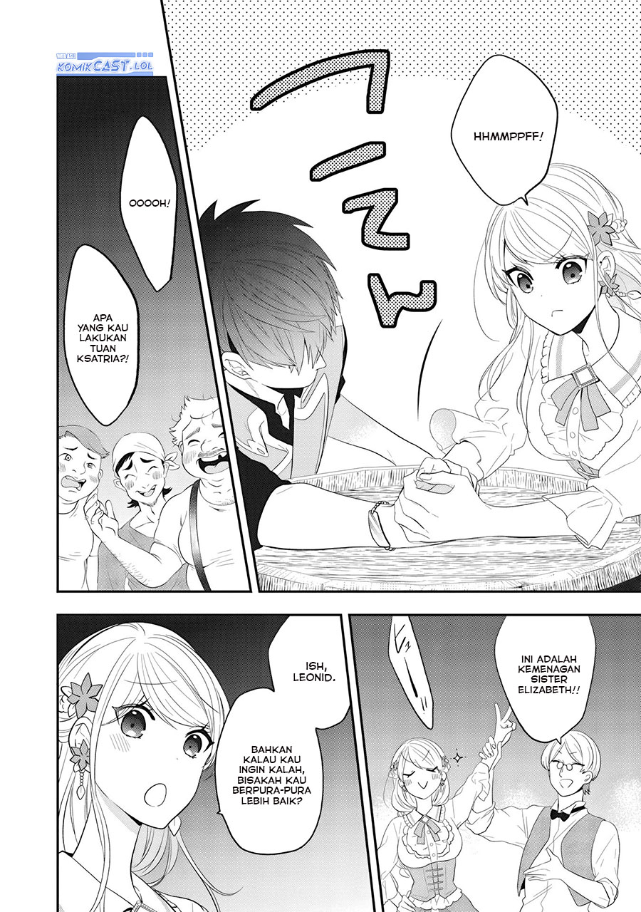 Halaman 19 dari Akuyaku Reijou no Tsuihougo! Kyoukai Kaikaku Gohan de Yuuyuu Sister Kurashi Chapter 24