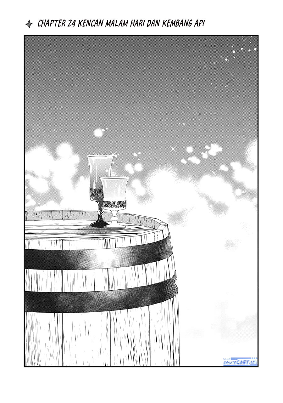 Halaman 2 dari Akuyaku Reijou no Tsuihougo! Kyoukai Kaikaku Gohan de Yuuyuu Sister Kurashi Chapter 24