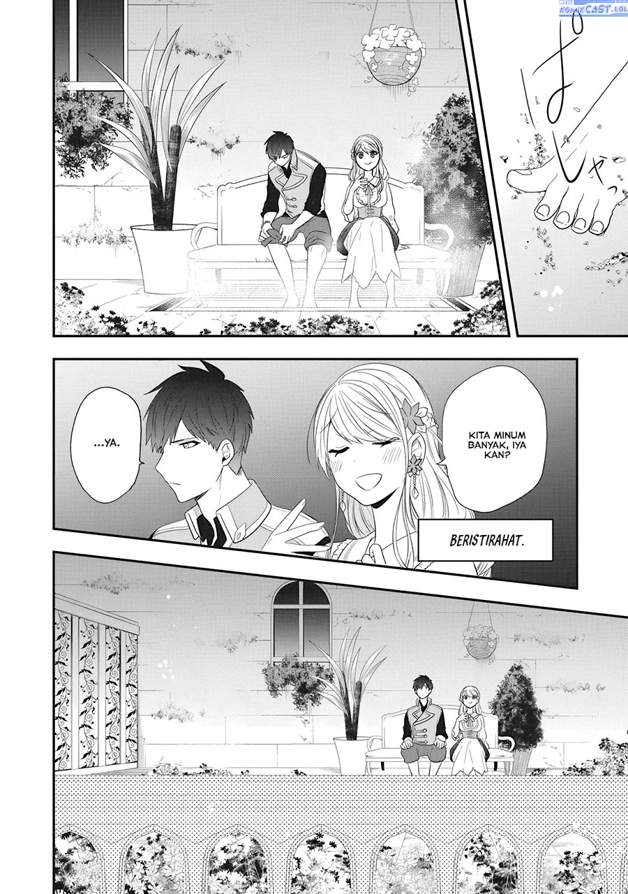 Halaman 21 dari Akuyaku Reijou no Tsuihougo! Kyoukai Kaikaku Gohan de Yuuyuu Sister Kurashi Chapter 24
