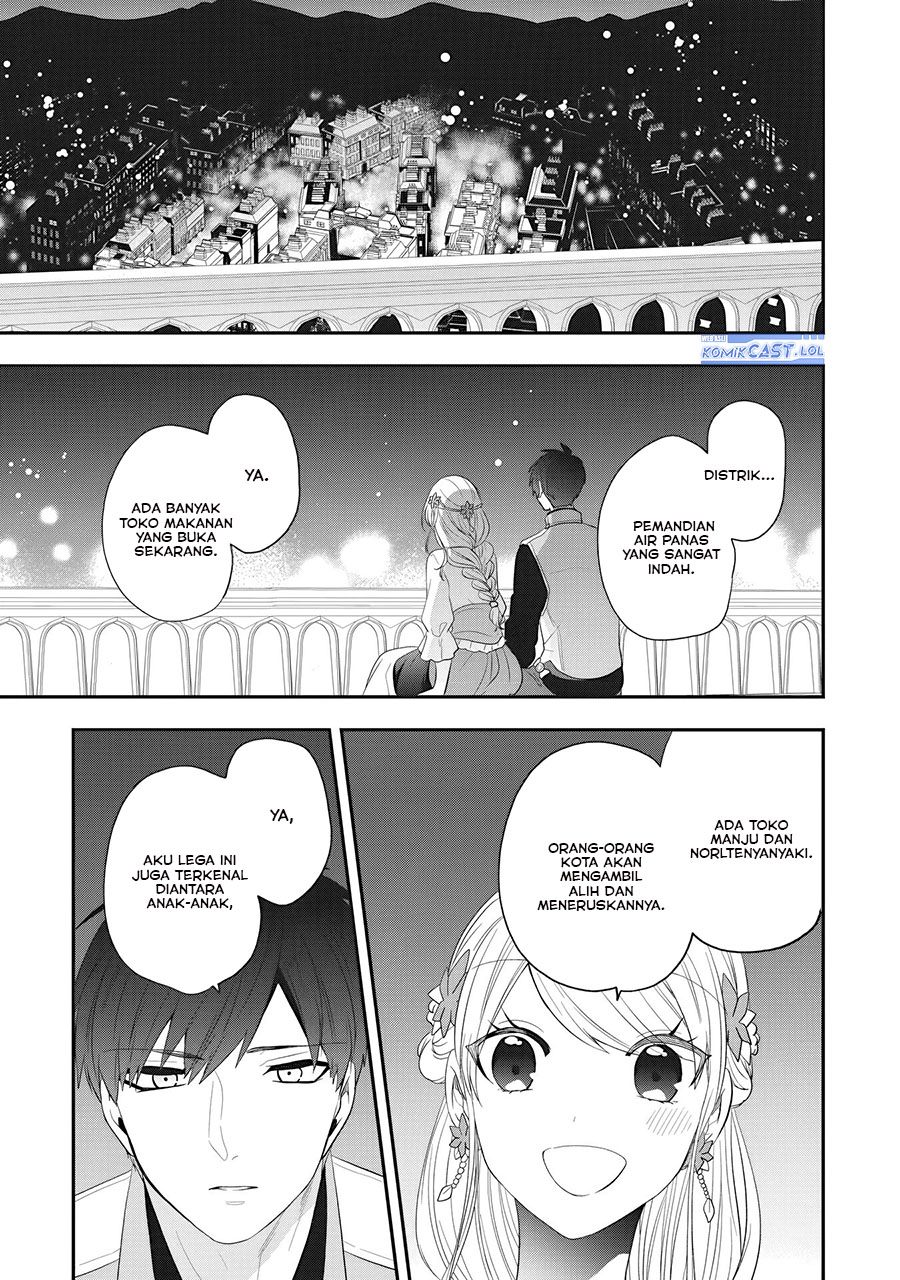 Halaman 22 dari Akuyaku Reijou no Tsuihougo! Kyoukai Kaikaku Gohan de Yuuyuu Sister Kurashi Chapter 24