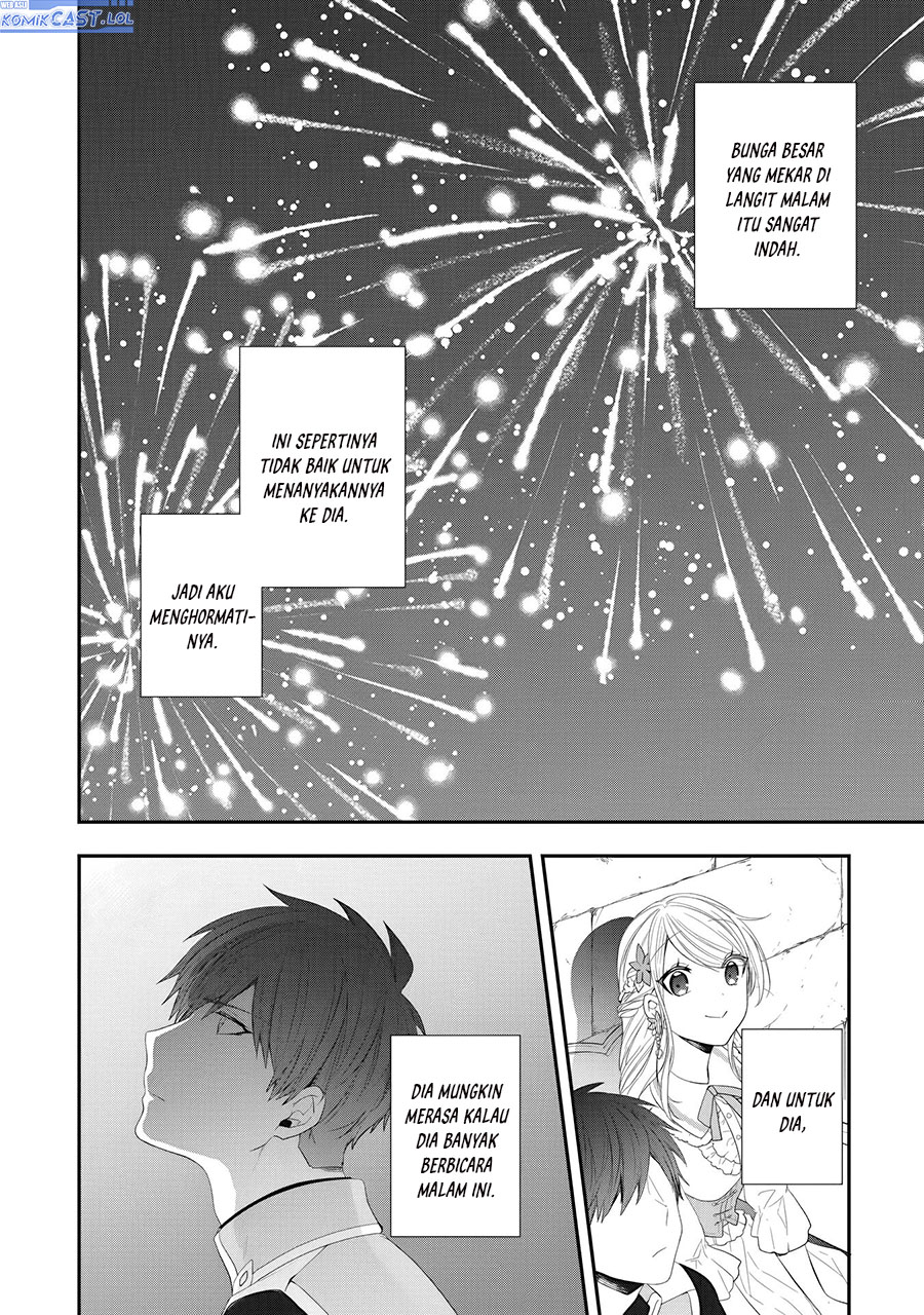 Halaman 35 dari Akuyaku Reijou no Tsuihougo! Kyoukai Kaikaku Gohan de Yuuyuu Sister Kurashi Chapter 24