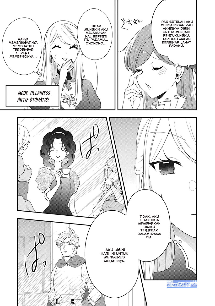 Halaman 14 dari Akuyaku Reijou no Tsuihougo! Kyoukai Kaikaku Gohan de Yuuyuu Sister Kurashi Chapter 26