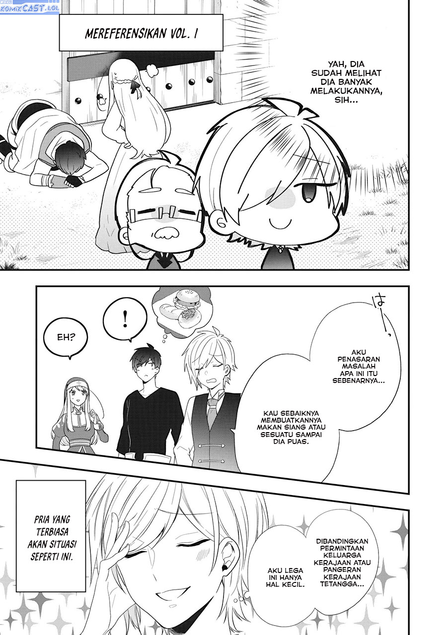 Halaman 28 dari Akuyaku Reijou no Tsuihougo! Kyoukai Kaikaku Gohan de Yuuyuu Sister Kurashi Chapter 26