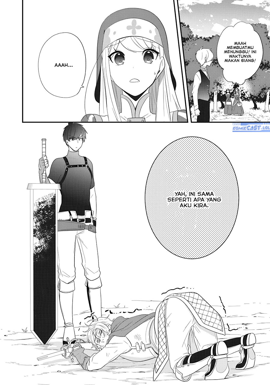 Halaman 19 dari Akuyaku Reijou no Tsuihougo! Kyoukai Kaikaku Gohan de Yuuyuu Sister Kurashi Chapter 27