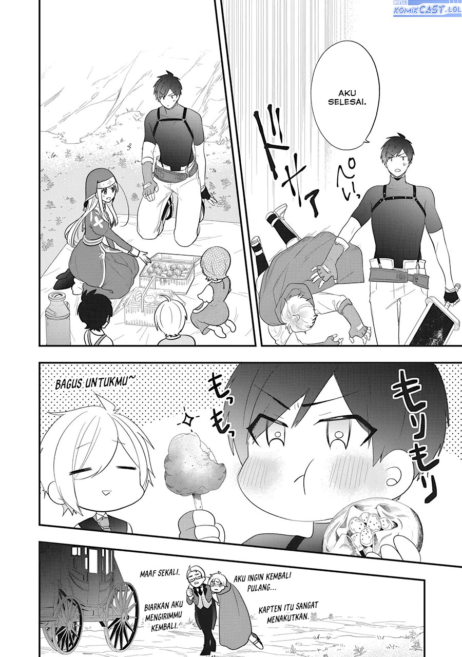 Halaman 25 dari Akuyaku Reijou no Tsuihougo! Kyoukai Kaikaku Gohan de Yuuyuu Sister Kurashi Chapter 27