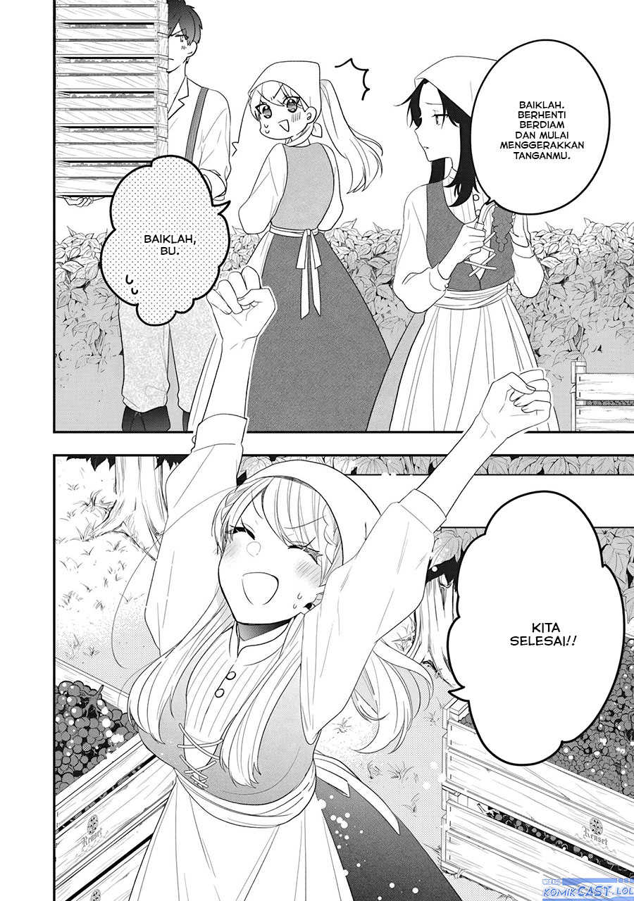Halaman 21 dari Akuyaku Reijou no Tsuihougo! Kyoukai Kaikaku Gohan de Yuuyuu Sister Kurashi Chapter 28