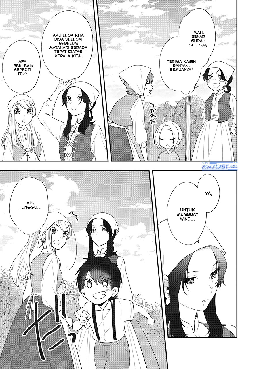 Halaman 22 dari Akuyaku Reijou no Tsuihougo! Kyoukai Kaikaku Gohan de Yuuyuu Sister Kurashi Chapter 28