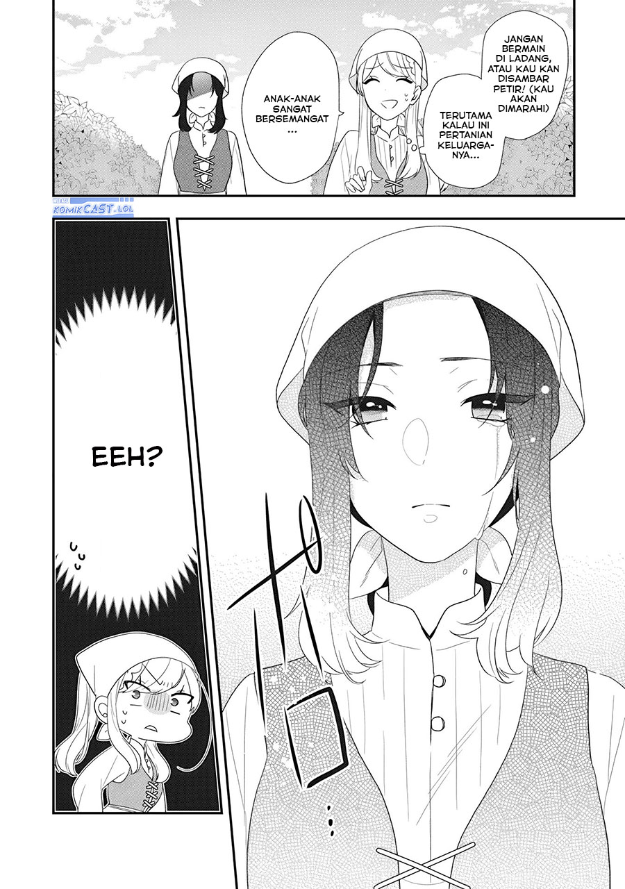 Halaman 23 dari Akuyaku Reijou no Tsuihougo! Kyoukai Kaikaku Gohan de Yuuyuu Sister Kurashi Chapter 28
