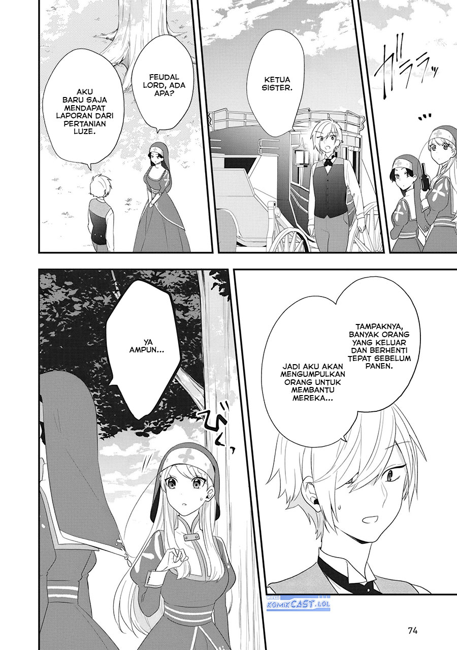 Halaman 9 dari Akuyaku Reijou no Tsuihougo! Kyoukai Kaikaku Gohan de Yuuyuu Sister Kurashi Chapter 28