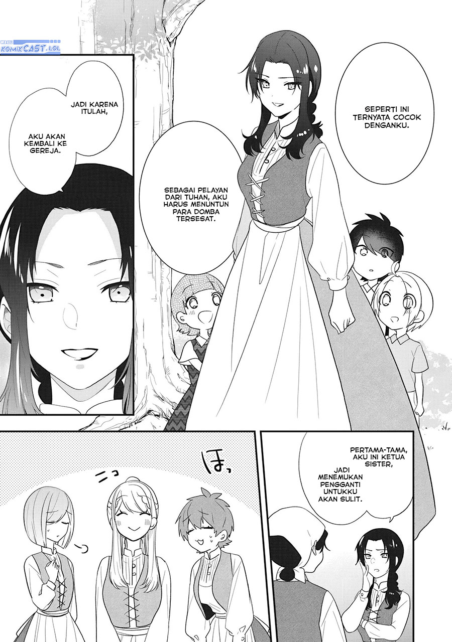 Halaman 26 dari Akuyaku Reijou no Tsuihougo! Kyoukai Kaikaku Gohan de Yuuyuu Sister Kurashi Chapter 29