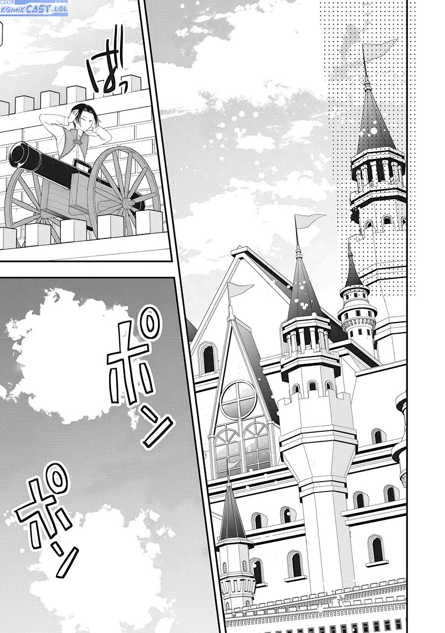 Halaman 28 dari Akuyaku Reijou no Tsuihougo! Kyoukai Kaikaku Gohan de Yuuyuu Sister Kurashi Chapter 29