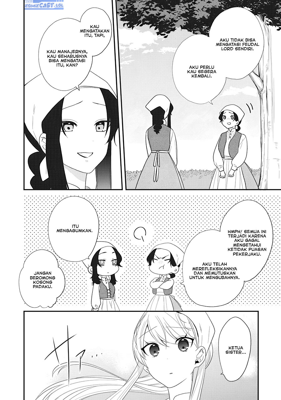 Halaman 7 dari Akuyaku Reijou no Tsuihougo! Kyoukai Kaikaku Gohan de Yuuyuu Sister Kurashi Chapter 29