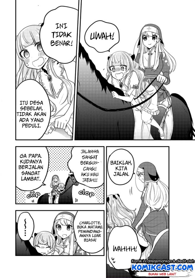 Halaman 11 dari Akuyaku Reijou no Tsuihougo! Kyoukai Kaikaku Gohan de Yuuyuu Sister Kurashi Chapter 3