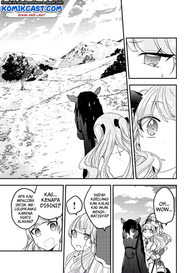 Halaman 12 dari Akuyaku Reijou no Tsuihougo! Kyoukai Kaikaku Gohan de Yuuyuu Sister Kurashi Chapter 3
