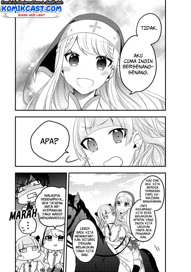Halaman 13 dari Akuyaku Reijou no Tsuihougo! Kyoukai Kaikaku Gohan de Yuuyuu Sister Kurashi Chapter 3