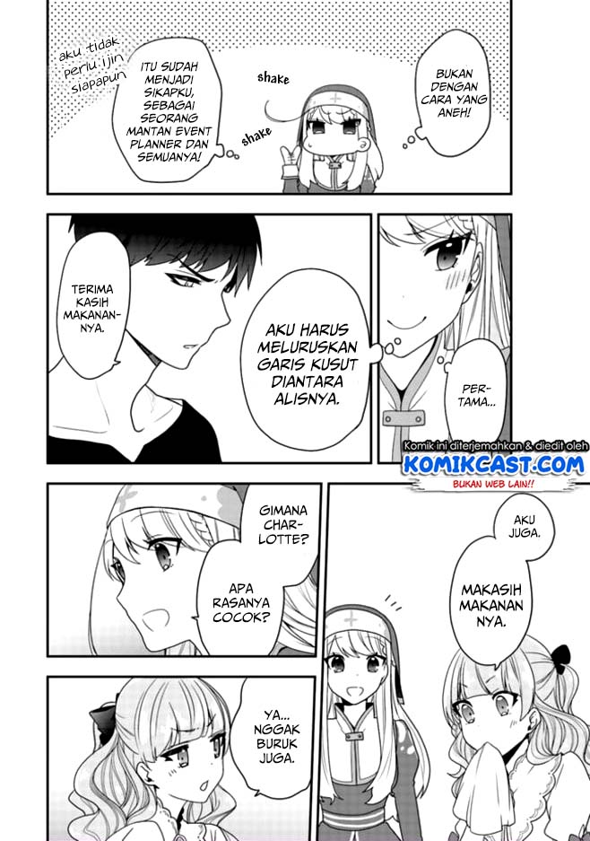 Halaman 25 dari Akuyaku Reijou no Tsuihougo! Kyoukai Kaikaku Gohan de Yuuyuu Sister Kurashi Chapter 3