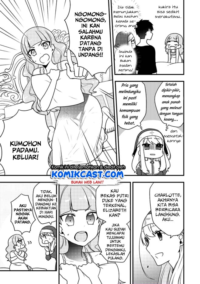 Halaman 4 dari Akuyaku Reijou no Tsuihougo! Kyoukai Kaikaku Gohan de Yuuyuu Sister Kurashi Chapter 3