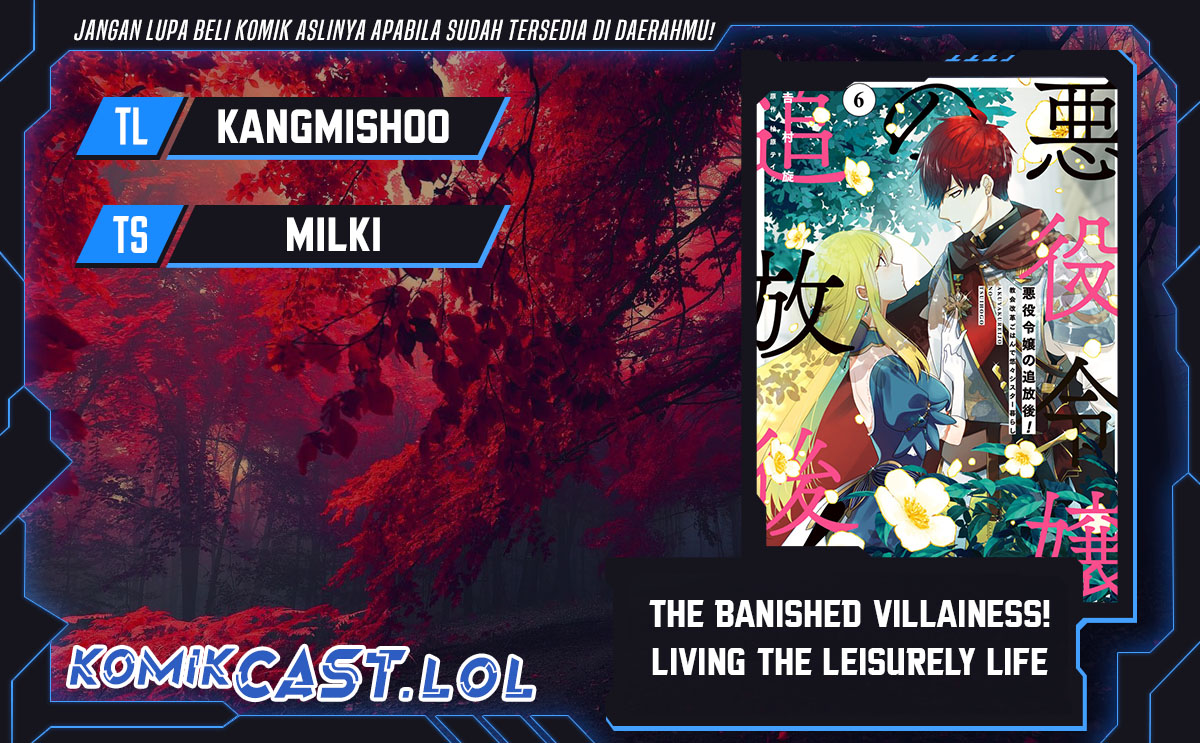Halaman 1 dari Akuyaku Reijou no Tsuihougo! Kyoukai Kaikaku Gohan de Yuuyuu Sister Kurashi Chapter 30.5