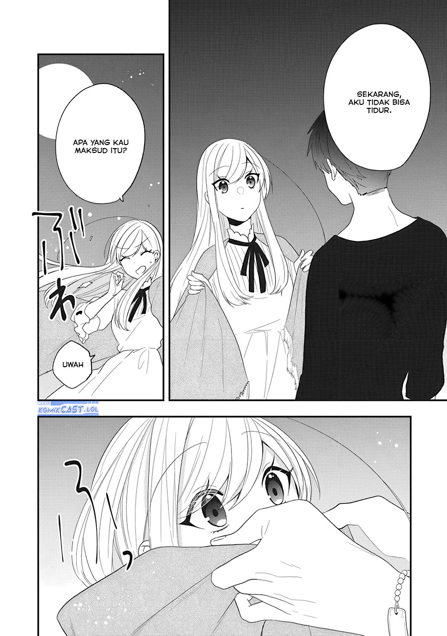 Halaman 6 dari Akuyaku Reijou no Tsuihougo! Kyoukai Kaikaku Gohan de Yuuyuu Sister Kurashi Chapter 30.5
