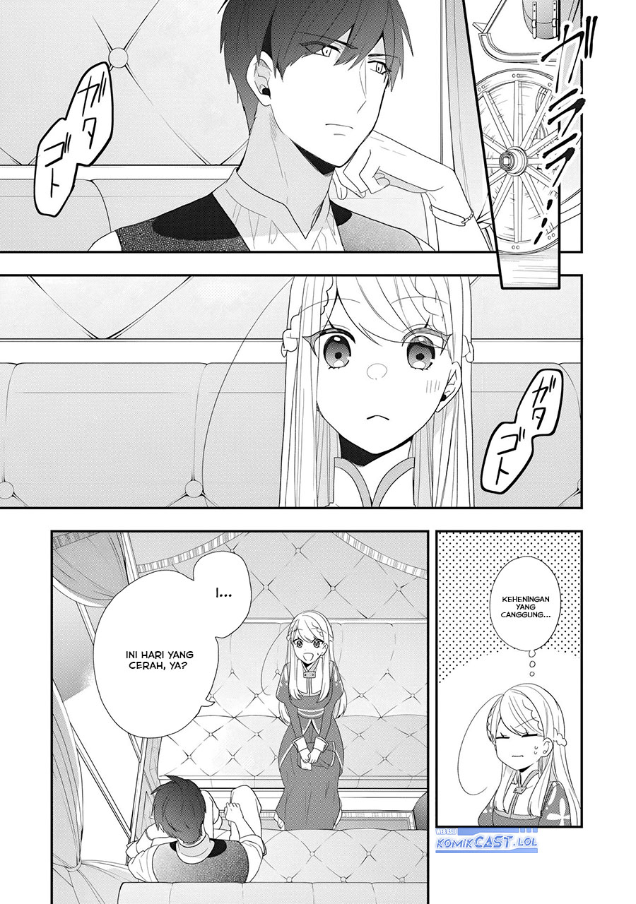 Halaman 14 dari Akuyaku Reijou no Tsuihougo! Kyoukai Kaikaku Gohan de Yuuyuu Sister Kurashi Chapter 30