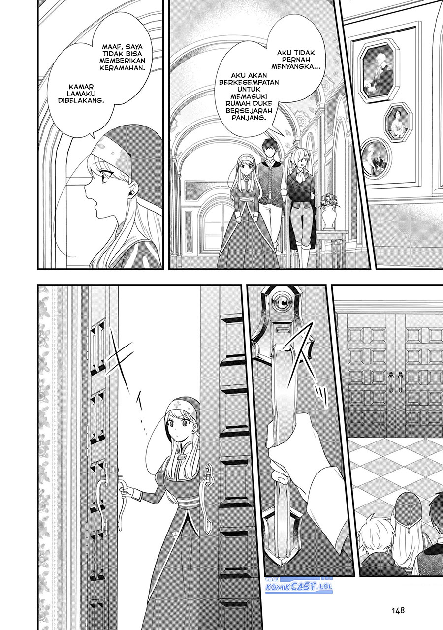 Halaman 27 dari Akuyaku Reijou no Tsuihougo! Kyoukai Kaikaku Gohan de Yuuyuu Sister Kurashi Chapter 30