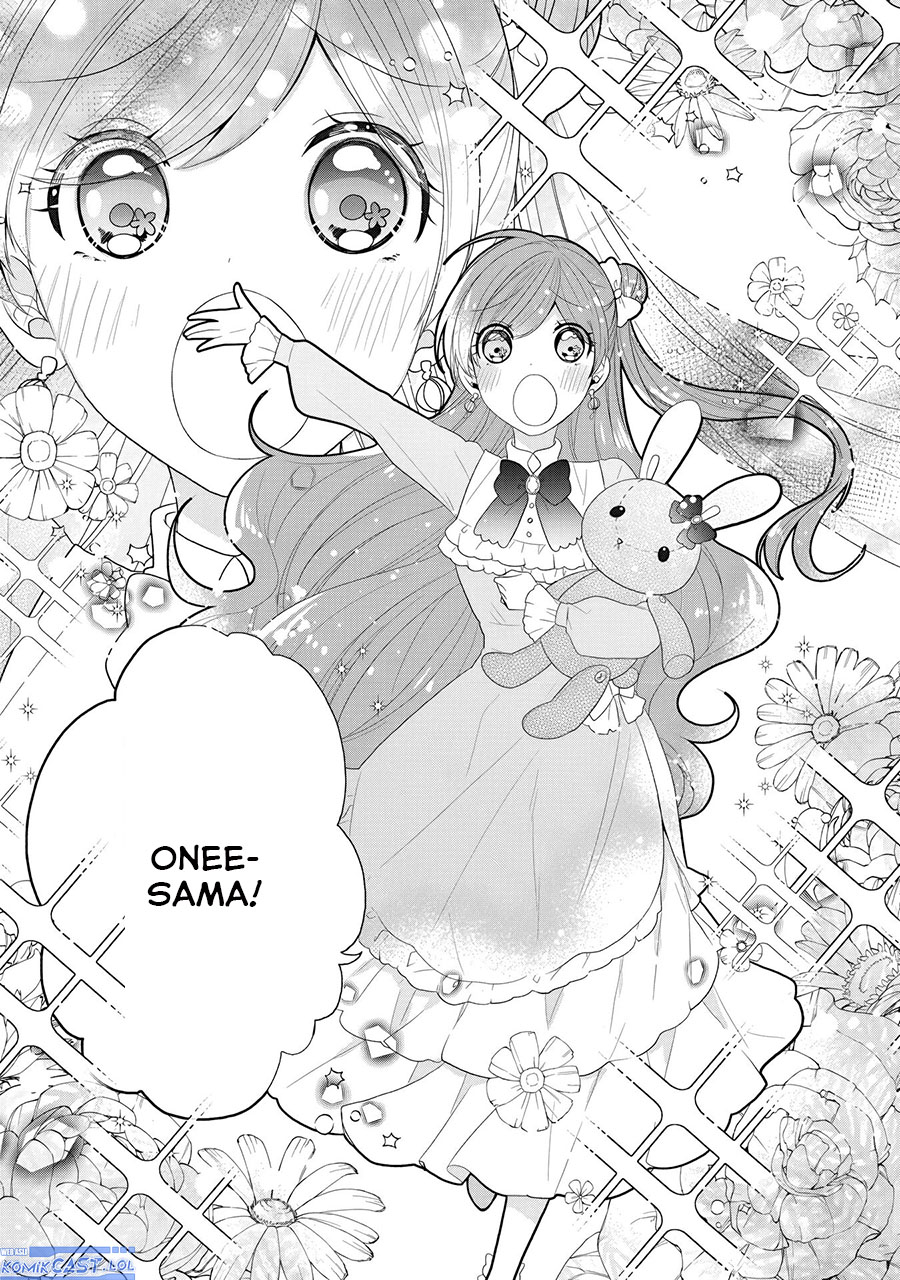 Halaman 30 dari Akuyaku Reijou no Tsuihougo! Kyoukai Kaikaku Gohan de Yuuyuu Sister Kurashi Chapter 30