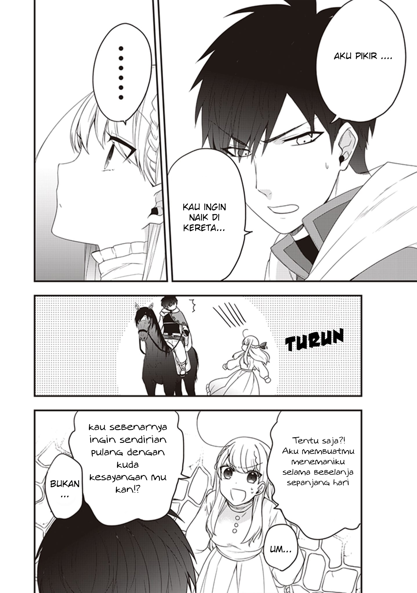 Halaman 4 dari Akuyaku Reijou no Tsuihougo! Kyoukai Kaikaku Gohan de Yuuyuu Sister Kurashi Chapter 5.5