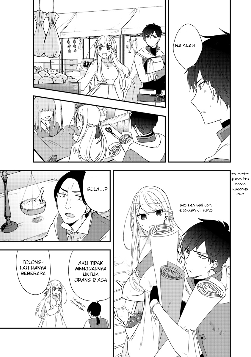 Halaman 14 dari Akuyaku Reijou no Tsuihougo! Kyoukai Kaikaku Gohan de Yuuyuu Sister Kurashi Chapter 5