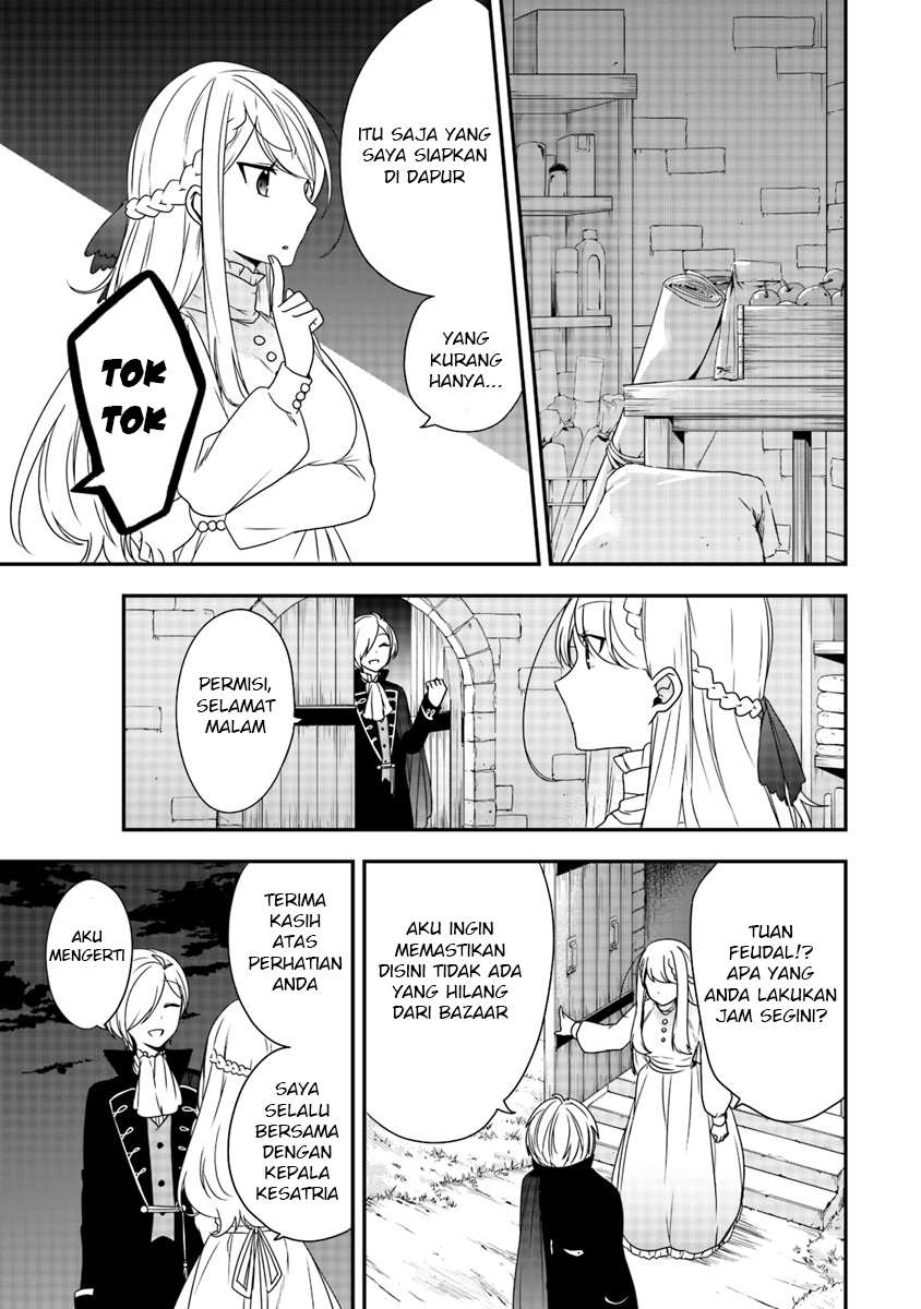 Halaman 22 dari Akuyaku Reijou no Tsuihougo! Kyoukai Kaikaku Gohan de Yuuyuu Sister Kurashi Chapter 5
