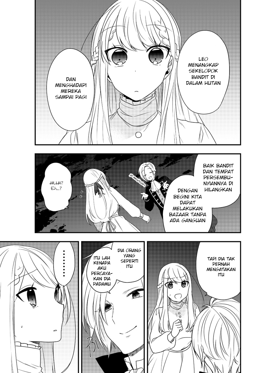 Halaman 24 dari Akuyaku Reijou no Tsuihougo! Kyoukai Kaikaku Gohan de Yuuyuu Sister Kurashi Chapter 5