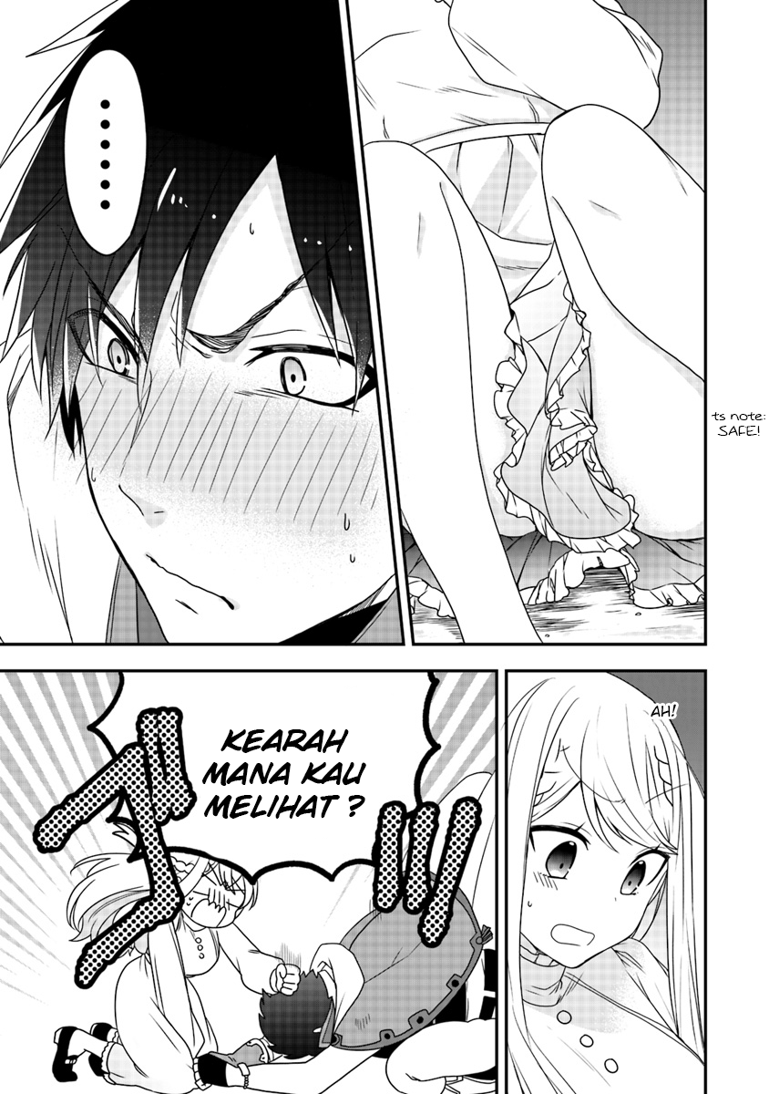 Halaman 28 dari Akuyaku Reijou no Tsuihougo! Kyoukai Kaikaku Gohan de Yuuyuu Sister Kurashi Chapter 5