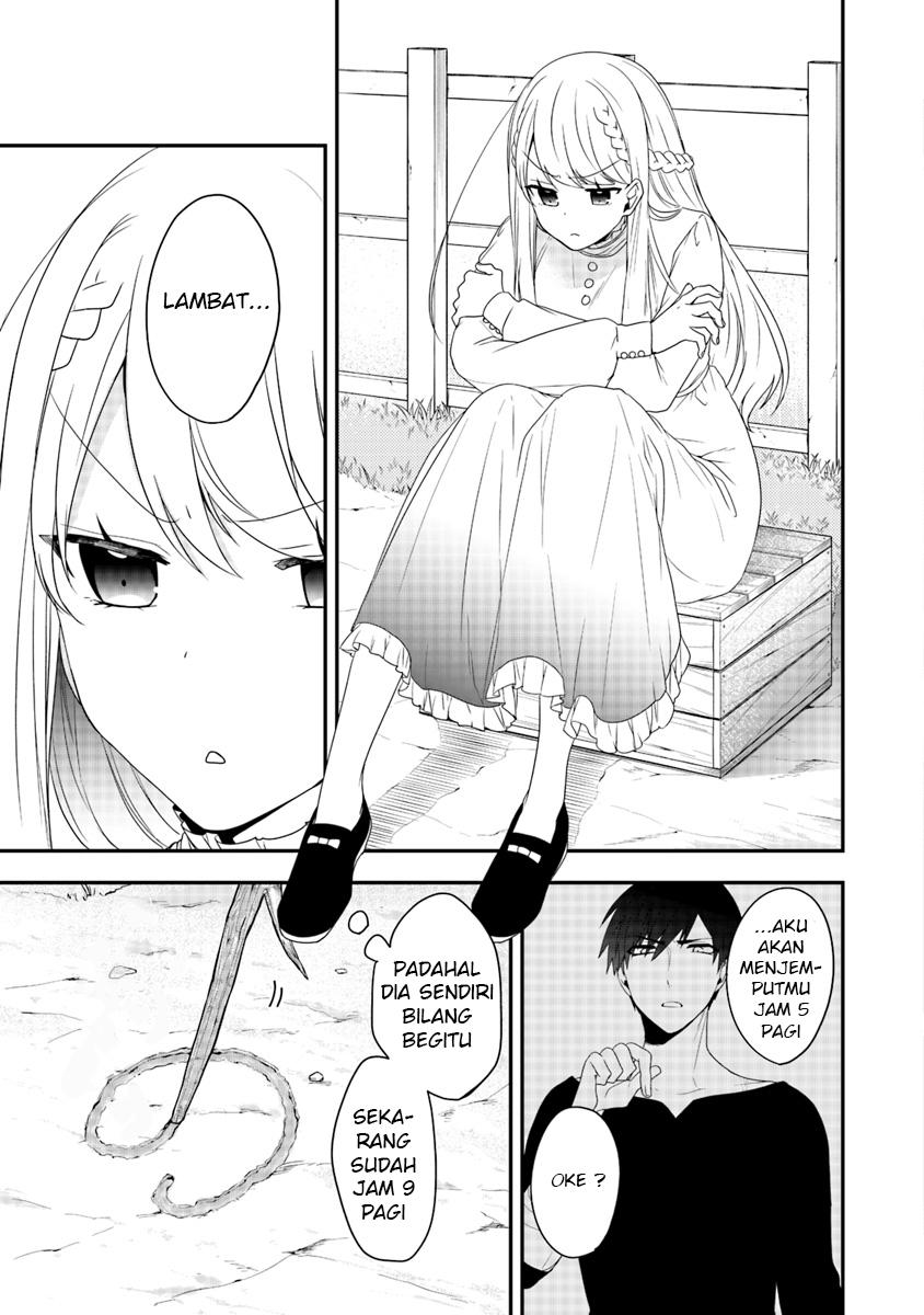 Halaman 4 dari Akuyaku Reijou no Tsuihougo! Kyoukai Kaikaku Gohan de Yuuyuu Sister Kurashi Chapter 5