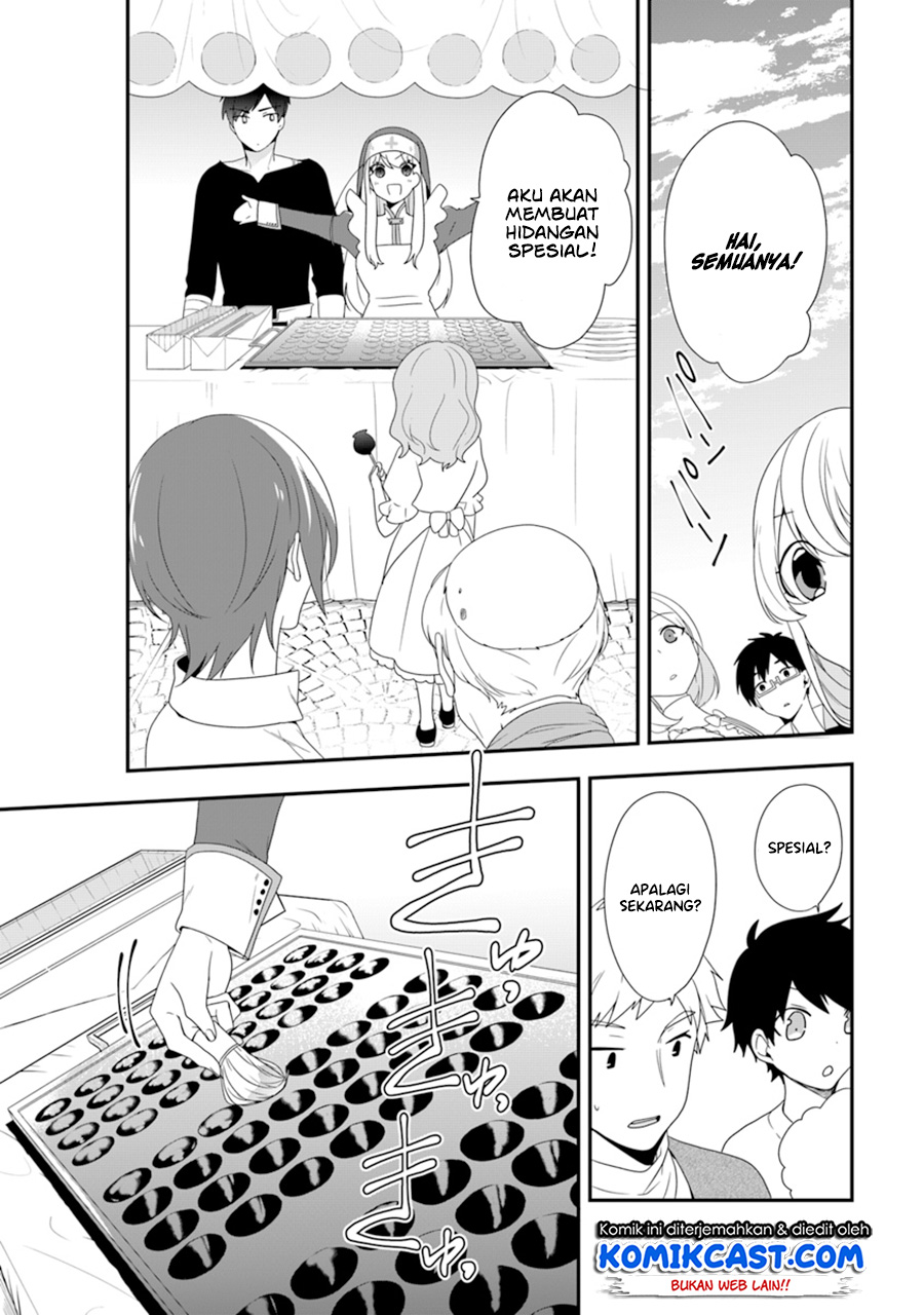 Halaman 11 dari Akuyaku Reijou no Tsuihougo! Kyoukai Kaikaku Gohan de Yuuyuu Sister Kurashi Chapter 6