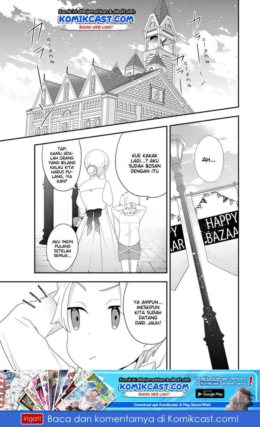 Halaman 2 dari Akuyaku Reijou no Tsuihougo! Kyoukai Kaikaku Gohan de Yuuyuu Sister Kurashi Chapter 6