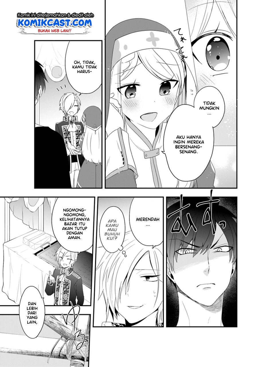 Halaman 25 dari Akuyaku Reijou no Tsuihougo! Kyoukai Kaikaku Gohan de Yuuyuu Sister Kurashi Chapter 6