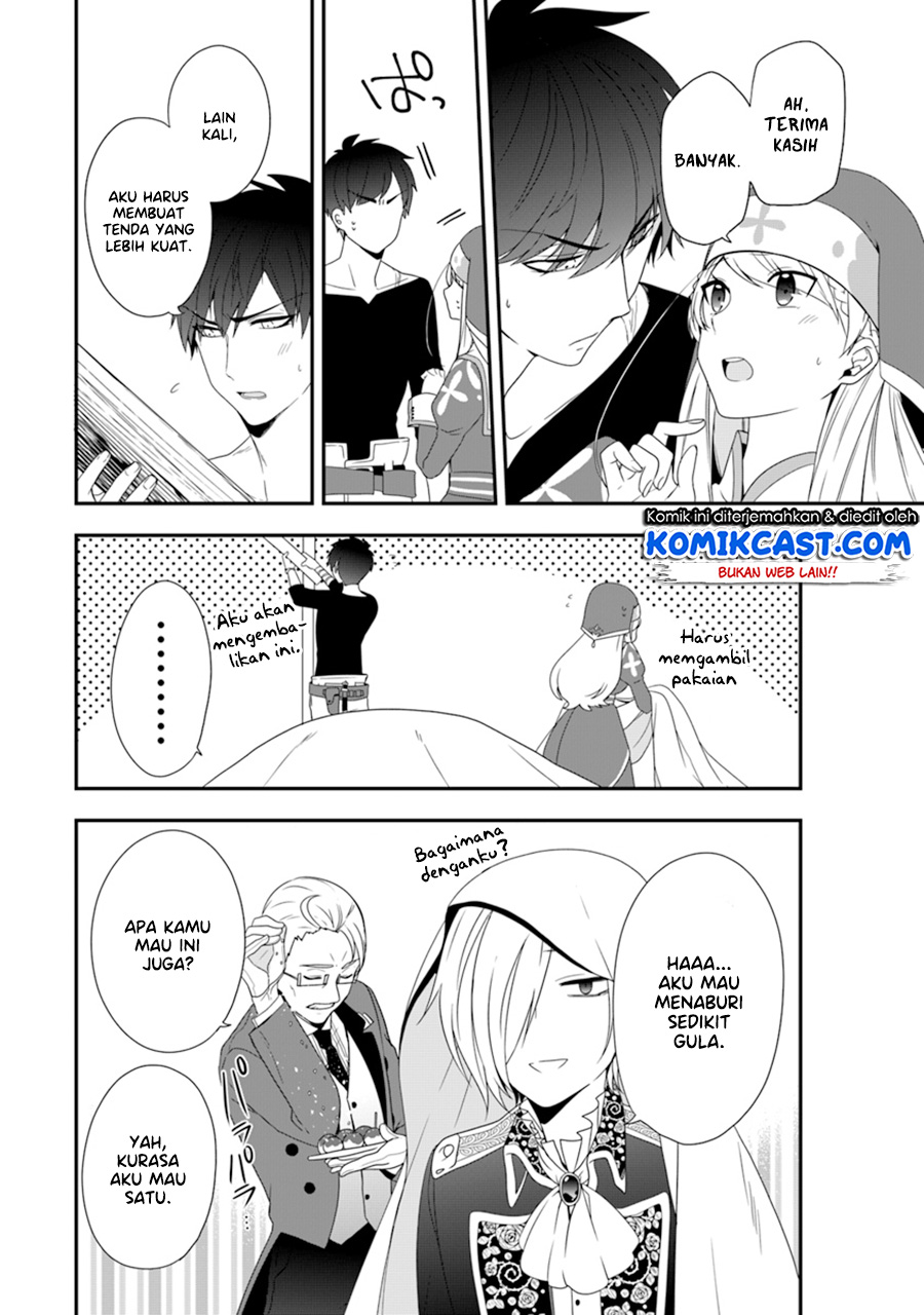Halaman 28 dari Akuyaku Reijou no Tsuihougo! Kyoukai Kaikaku Gohan de Yuuyuu Sister Kurashi Chapter 6