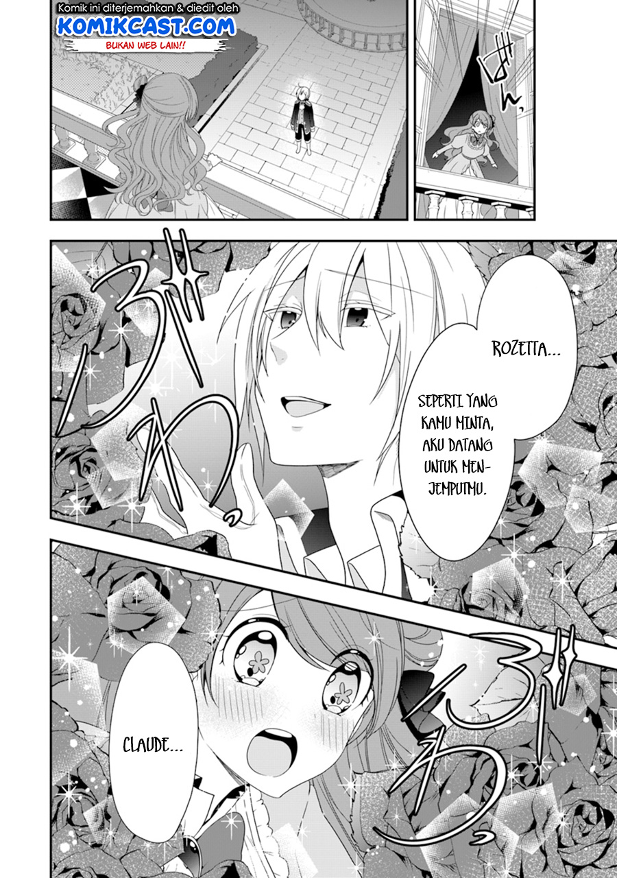 Halaman 32 dari Akuyaku Reijou no Tsuihougo! Kyoukai Kaikaku Gohan de Yuuyuu Sister Kurashi Chapter 6
