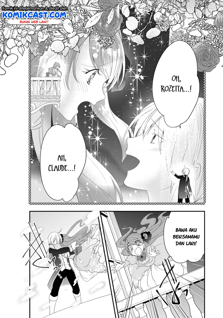 Halaman 33 dari Akuyaku Reijou no Tsuihougo! Kyoukai Kaikaku Gohan de Yuuyuu Sister Kurashi Chapter 6