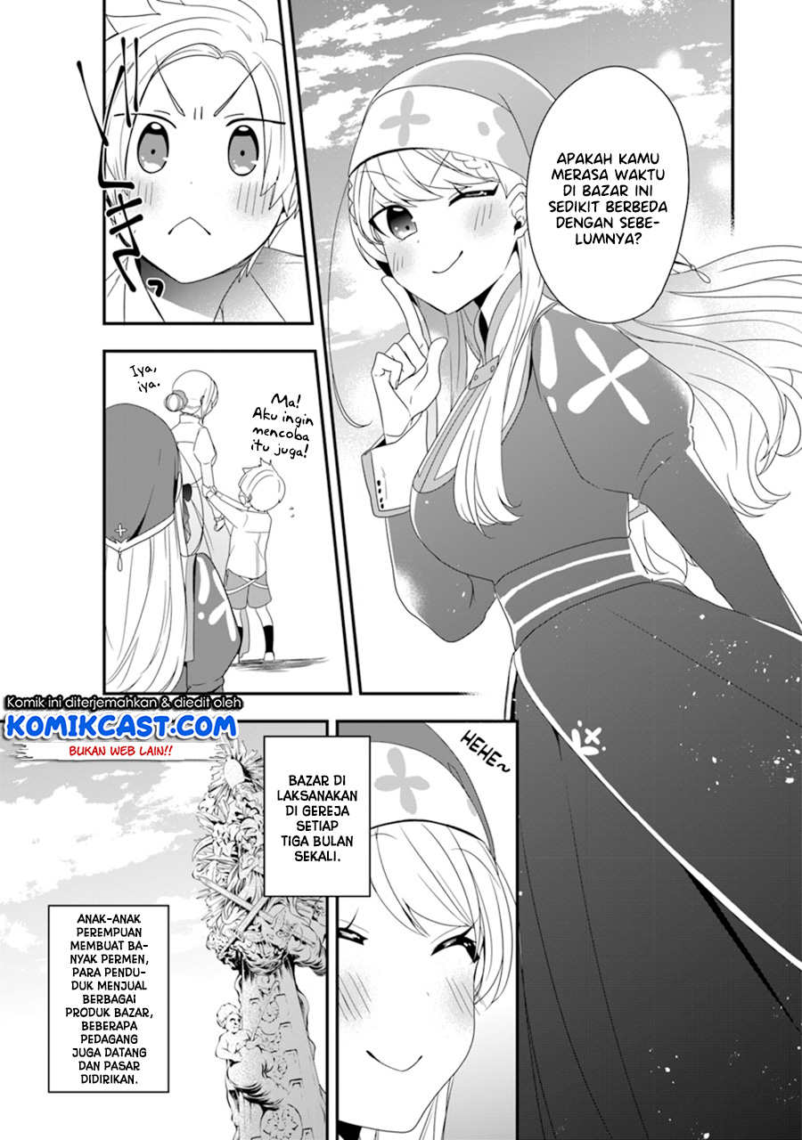 Halaman 5 dari Akuyaku Reijou no Tsuihougo! Kyoukai Kaikaku Gohan de Yuuyuu Sister Kurashi Chapter 6