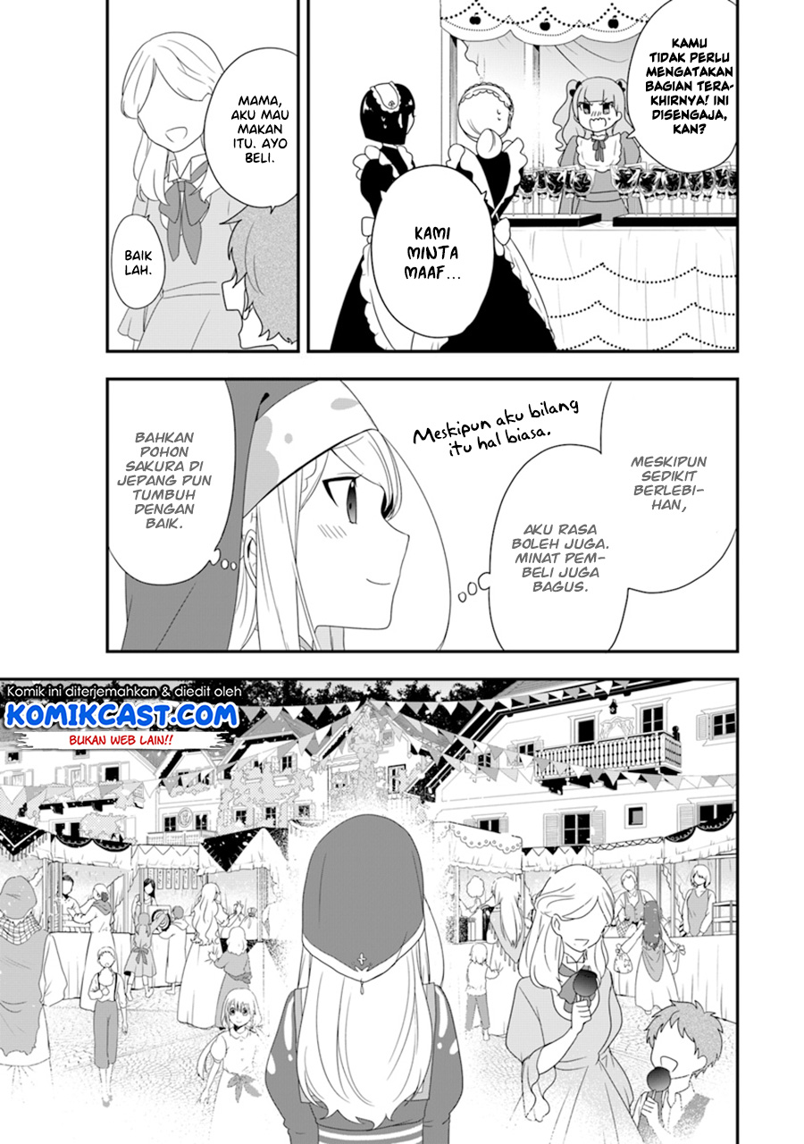 Halaman 9 dari Akuyaku Reijou no Tsuihougo! Kyoukai Kaikaku Gohan de Yuuyuu Sister Kurashi Chapter 6