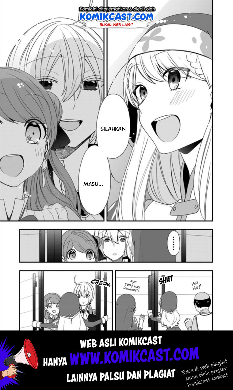 Halaman 14 dari Akuyaku Reijou no Tsuihougo! Kyoukai Kaikaku Gohan de Yuuyuu Sister Kurashi Chapter 7