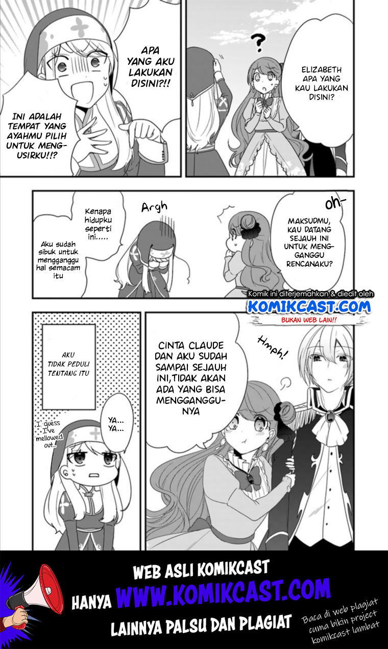 Halaman 16 dari Akuyaku Reijou no Tsuihougo! Kyoukai Kaikaku Gohan de Yuuyuu Sister Kurashi Chapter 7