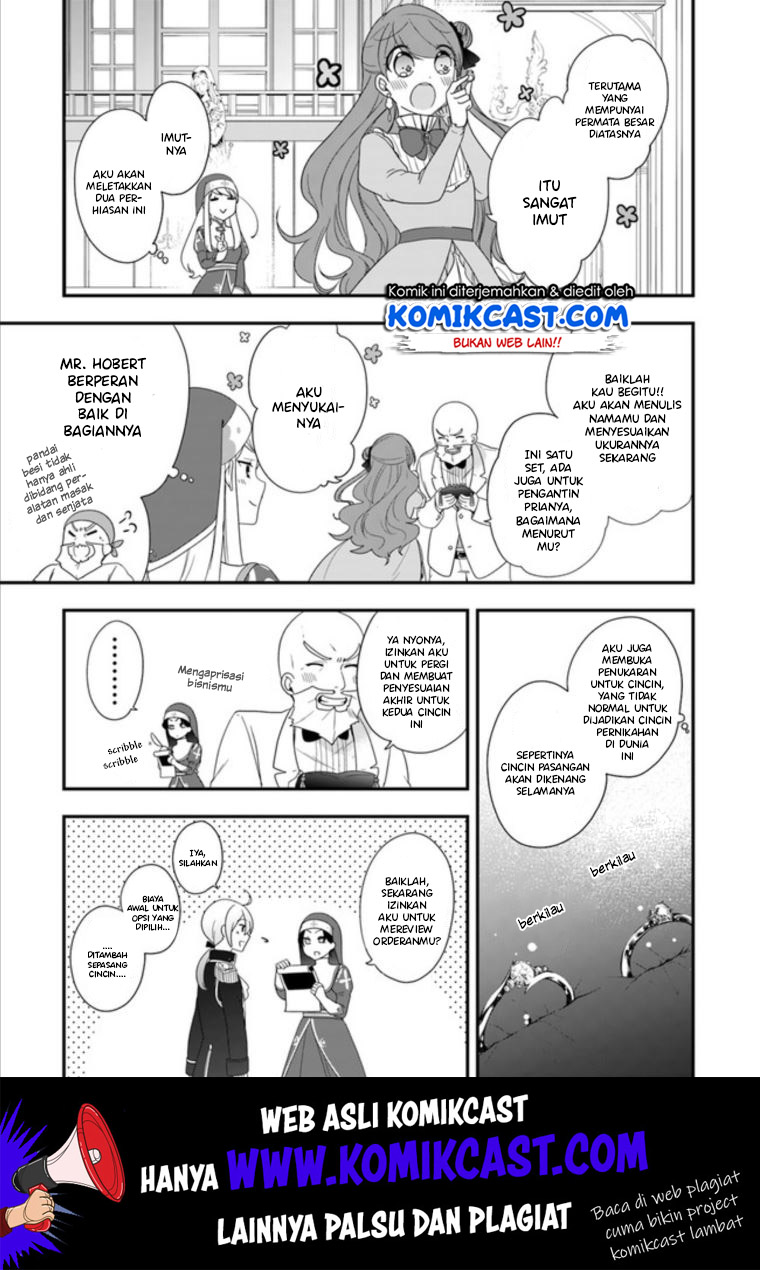 Halaman 24 dari Akuyaku Reijou no Tsuihougo! Kyoukai Kaikaku Gohan de Yuuyuu Sister Kurashi Chapter 7