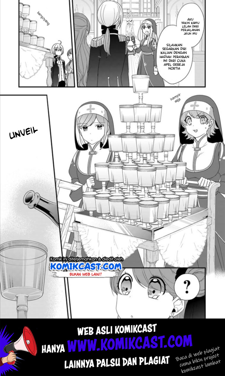 Halaman 26 dari Akuyaku Reijou no Tsuihougo! Kyoukai Kaikaku Gohan de Yuuyuu Sister Kurashi Chapter 7