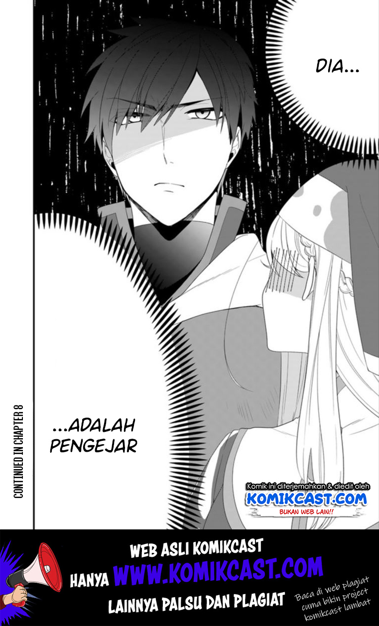 Halaman 33 dari Akuyaku Reijou no Tsuihougo! Kyoukai Kaikaku Gohan de Yuuyuu Sister Kurashi Chapter 7
