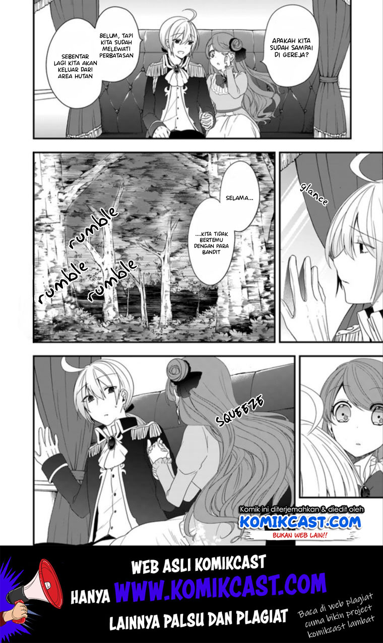 Halaman 5 dari Akuyaku Reijou no Tsuihougo! Kyoukai Kaikaku Gohan de Yuuyuu Sister Kurashi Chapter 7