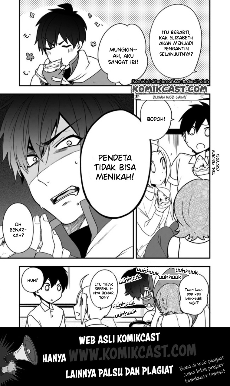 Halaman 34 dari Akuyaku Reijou no Tsuihougo! Kyoukai Kaikaku Gohan de Yuuyuu Sister Kurashi Chapter 8